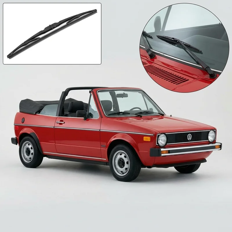 Driver Side Wiper Blade for Volkswagen Rabbit Convertible (1980 - 1984) - 1